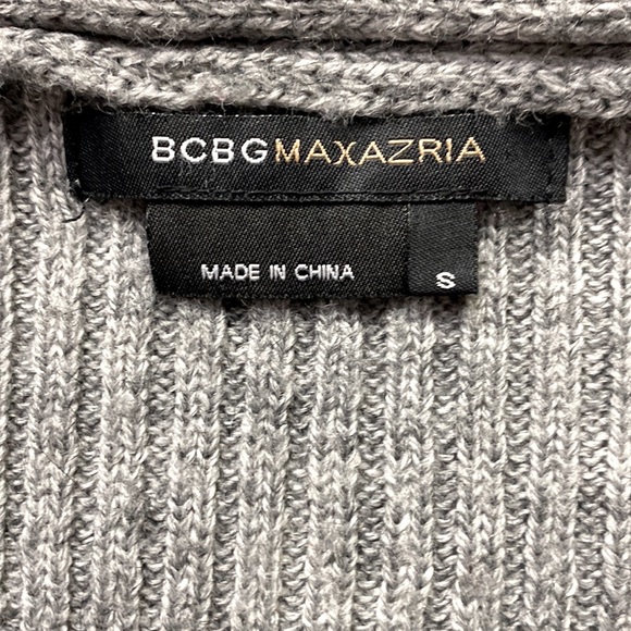 BCBG MaxAzria Ribbed Cardigan Sweater - Picture 5 of 6